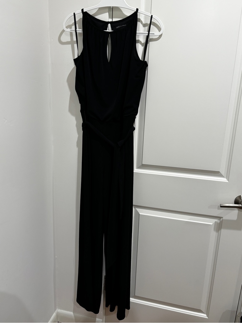 White House Black Market Black Sleeveless Dress